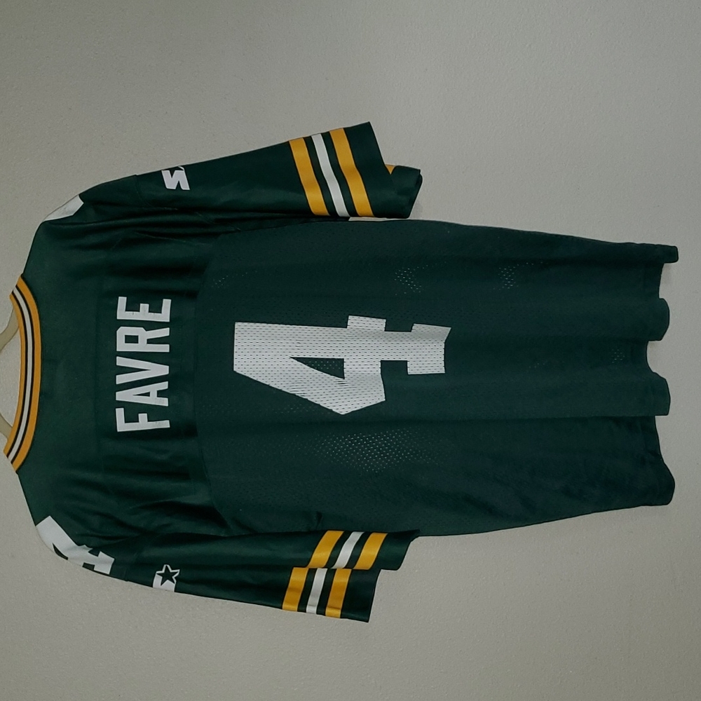 Vintage 1995 Starter Brett Favre NFL Green Bay Packers Jersey